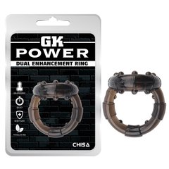 Ch87346 ерекційне кільце GK Power DUAL ENHANCEMENT RING Chisa - картинка 1