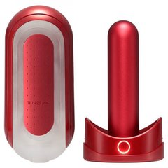 Эксклюзивный набор Мастурбатор с нагревом FLIP 0(ZERO) RED & WARMER SET - картинка 1