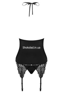 Корсет Obsessive 828-COR-1 corset, Черный, S/M - картинка 2