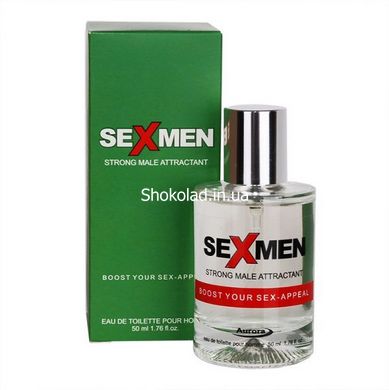 Духи с феромонами мужские Sexmen - Strong male attractant, 50мл - картинка 1