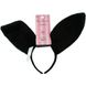 Вушки кролика One Size Plush Bunny Rabbit Ears Headband від Leg Avenue, рожево-чорні - зображення 3