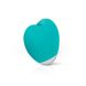 GVO010 Вибратор для клитора в форме сердца Oron Good Vibes Only, силиконовый, синий, 6 см - изображение 1