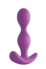 Анальная пробка гантелеобразной формы фиолетовая FIREFLY ACE II PURPLE - картинка 1