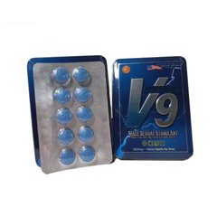 Таблетки для потенції V9 (ціна за упаковку, 10 таблеток) - картинка 1