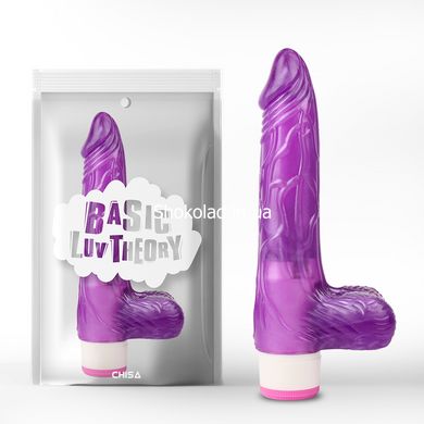 Вібратор Chisa Basic Luv Theory Basic Pulsator, Purple 23 см, Фіолетовий - картинка 4