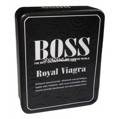 Таблетки для потенції Boss Royal Viagra за (ціна за баночку, 3 капсули) - картинка 3