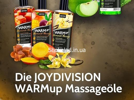 Съедобное разогревающее масажное масло Joy Division WARMup Cherry, 150 мл - картинка 8