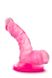 Фалоімітатор NATURALLY YOURS 4INCH MINI COCK PINK, Рожевий - зображення 4