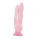 Фалоімітатор подвійний Chisa Hi-Rubber 8.0 Pink, Рожевий, Розмір упаковки 30*14,5*4 см - зображення 1
