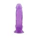 Фалоімітатор на присосці фіолетовий Chisa Hi-Rubber 17,5*3,6 см - зображення 4