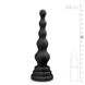 Анальна ялинка силікон Easy Toys Beaded Cone чорна, 16.5 см - зображення 5