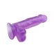 Фалоімітатор на присосці фіолетовий Chisa Hi-Rubber 17,5*3,6 см - зображення 5