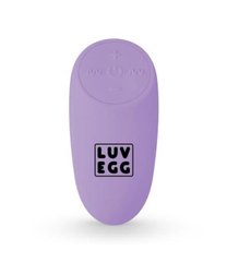Вагінальне яйце з вібрацією та дистанційним пультом Luv Egg XL лілове - картинка 1