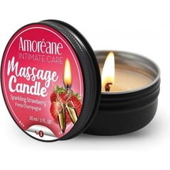 Масажна свічка Amoreane Sparkling Strawberry (30ml) - картинка 1
