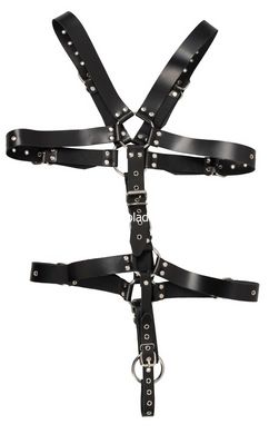 Портупея кожаная мужская Leather Harness For Him S-L ZADO - картинка 4