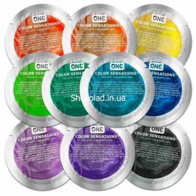 Презервативи One Color Sensation, 5 штук - картинка 3
