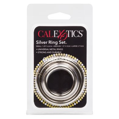 Набір ерекційних кілець Silver Ring - 3 Piece Set - картинка 10