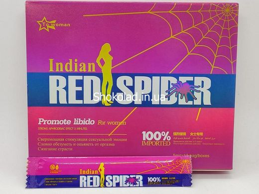 Краплі Червоний Павук жіночий збудник 5мл (ціна за упаковку, 12 штук) - картинка 2