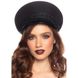 Офицерская шляпа Festival Officer Hat от Rhinestone Leg Avenue, черная - изображение 1