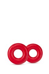 Набір ерекційних кілець STAY HARD Donut RINGS OVERSIZED RED, Червоний, Розмір посилки : 8,50 х 13,50 х 2,00 - картинка 1