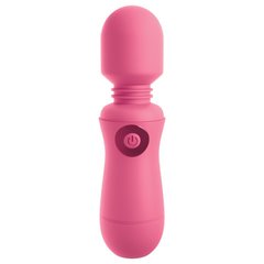Вібратор мікрофон OMG! Wands #Enjoy, з гнучкою головкою, рожевого кольору, 15 х 4 см - картинка 1