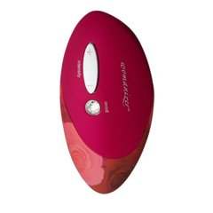 Кліторальний стимулятор Womanizer червоно-рожевий W-500 Red/Rose - картинка 1