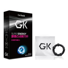 Набор эрекционных колец GK Power Cock Rings-Clear 10 шт - картинка 1
