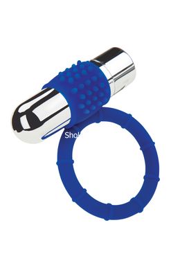 Эрекционное кольцо с вибро пулей ZOLO RECHARGEABLE VIBRATING COCK RING - картинка 2