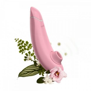 Безконтактний кліторальний стимулятор Womanizer Premium ECO з біоматеріалів, PINK - картинка 1