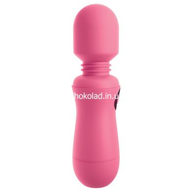 Вібратор мікрофон OMG! Wands #Enjoy, з гнучкою головкою, рожевого кольору, 15 х 4 см - картинка 4