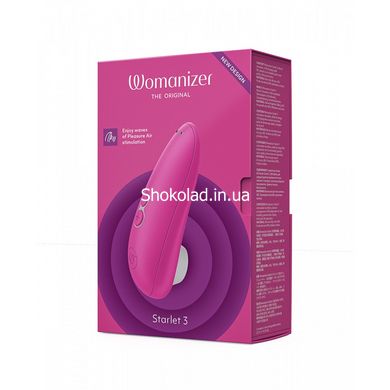 Вакуумний кліторальний стимулятор Womanizer Starlet 3 Pink, Рожевий - картинка 7