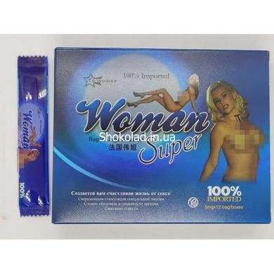 Жіночий збудник у краплях Woman Super 5 мл, (ціна за упаковку, 12 стиків) - картинка 1