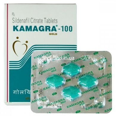 Kamagra Gold 100 (ціна за упаковку, 4 таб.) - картинка 2