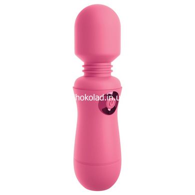 Вібратор мікрофон OMG! Wands #Enjoy, з гнучкою головкою, рожевого кольору, 15 х 4 см - картинка 2