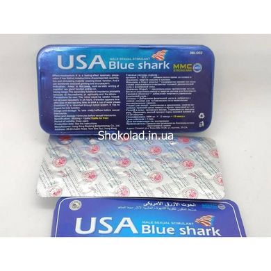 Таблетки для потенції Блакитна Акула (ціна за упаковку, 12 таблеток) - картинка 2