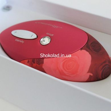 Кліторальний стимулятор Womanizer червоно-рожевий W-500 Red/Rose - картинка 4