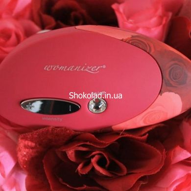 Кліторальний стимулятор Womanizer червоно-рожевий W-500 Red/Rose - картинка 5