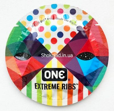 Презервативы One Extreme Ribs, 5 штук - картинка 2