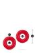 Набір ерекційних кілець STAY HARD Donut RINGS OVERSIZED RED, Червоний, Розмір посилки : 8,50 х 13,50 х 2,00 - зображення 4