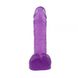 Фалоімітатор на присоску Chisa Hi-Rubber 7.7, Purple, Фіолетовий, Розмір упаковки ： 33 * 15,5 * 5 см