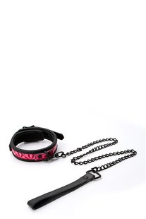 Нашийник з повідцем NS Novelties Sinful Collar and Leash - картинка 1