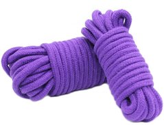 Мотузка для зв'язування 5 метрів, фіолетова - картинка 1