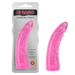 Фалоімітатор Teaser Jelly Dildo-Pink, Рожевий, Розмір упаковки ： 28 * 11,5 * 6 см - картинка 1