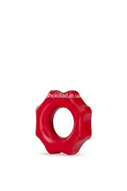 Набір ерекційних кілець STAY HARD Nutz RED, Червоний, Розмір посилки : 8,50 х 14,00 х 2,50 - картинка 3