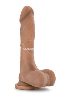 Фалоімітатор з подвійною щільністю au NATUREL 8.5 INCH MISTER PERFECT MOCHA - картинка 3