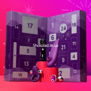 Адвент календар (24 предмети) Lovehoney Couple's Advent Calendar Фіолетовий - картинка 6
