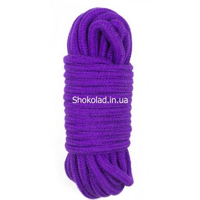 Мотузка для зв'язування 5 метрів, фіолетова - картинка 2