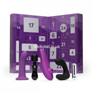 Адвент календар (24 предмети) Lovehoney Couple's Advent Calendar Фіолетовий - картинка 2