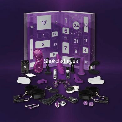 Адвент календар (24 предмети) Lovehoney Couple's Advent Calendar Фіолетовий - картинка 9