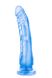 Гелевий фалоімітатор B YOURS SWEET N HARD 6 BLUE, Blue, 20см - 7.9дюйм. - зображення 1